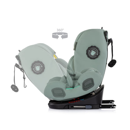 Chipolino Столче за кола360 I-size40-150 Techno iGROW мат