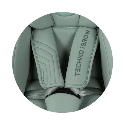Chipolino Столче за кола360 I-size40-150 Techno iGROW мат