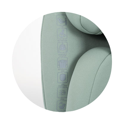 Chipolino Столче за кола360 I-size40-150 Techno iGROW мат