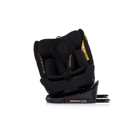 Chipolino Столче за кола360 I-size40-150 Techno iGROW чeр