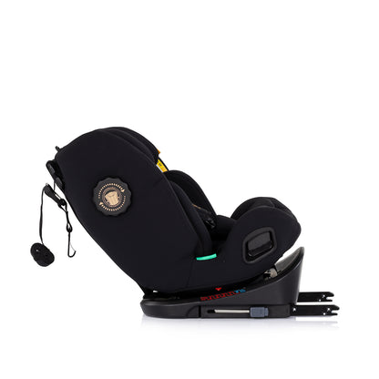 Chipolino Столче за кола360 I-size40-150 Techno iGROW чeр