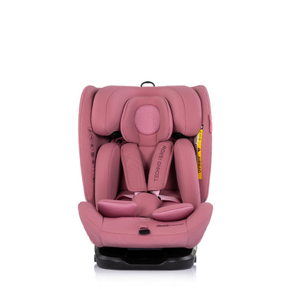 Chipolino Столче за кола360 I-size40-150 Techno iGROW роз