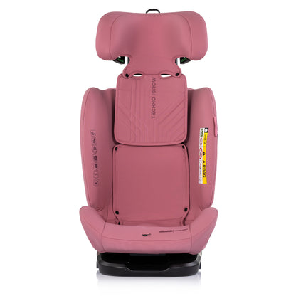 Chipolino Столче за кола360 I-size40-150 Techno iGROW роз