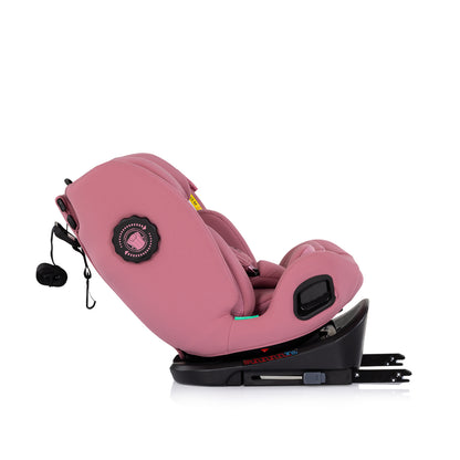 Chipolino Столче за кола360 I-size40-150 Techno iGROW роз