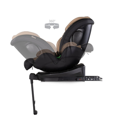 Chipolino Столче за колаI-size 40-150 HYPNOTIC PLUS лате