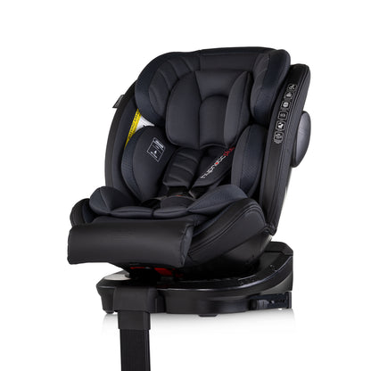Chipolino Столче за колаI-size 40-150 HYPNOTIC PLUSт.сиво