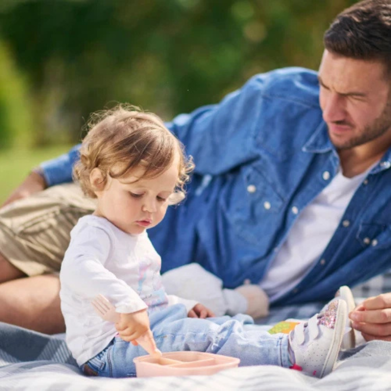 4430 Nuvita голяма кутия за обяд 1000 мл Powder Blue