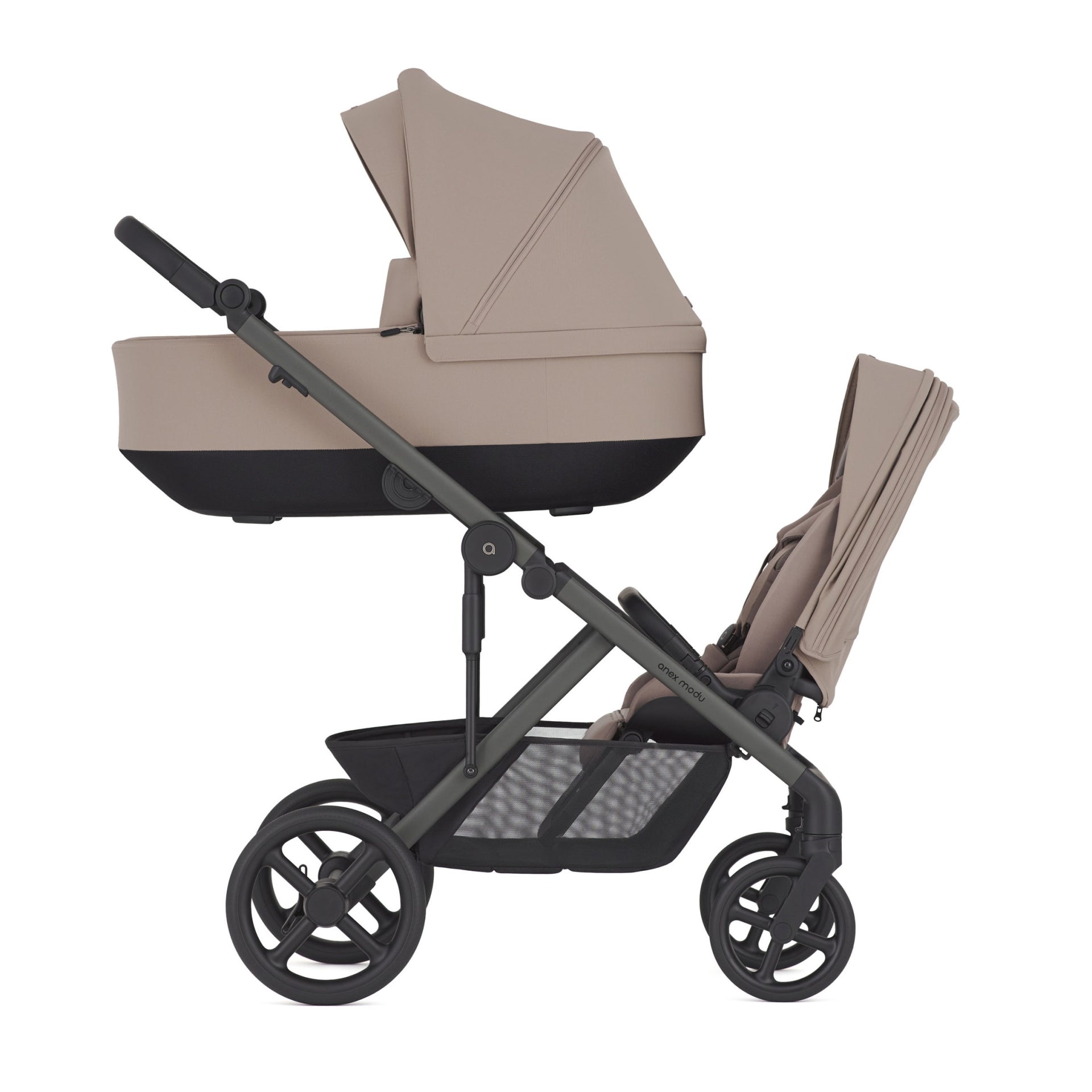 Бебешка количка Anex Modu Double 2 в 1 Rooty