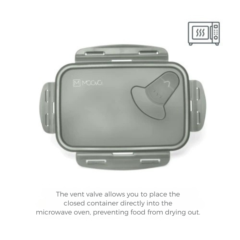 4430 Nuvita голяма кутия за обяд 1000 мл Sage Green