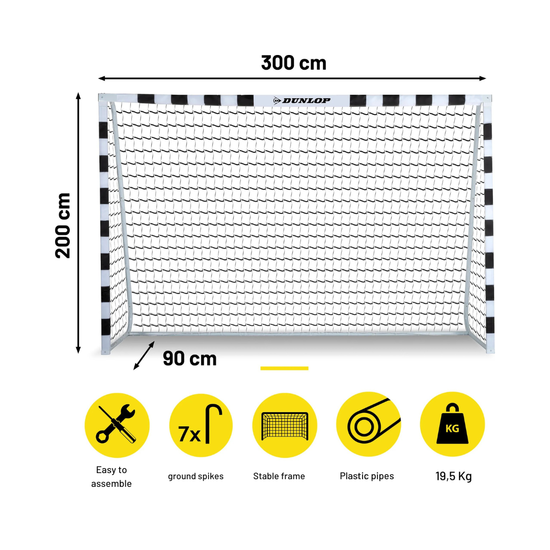 Dunlop футболна врата 300x200x90 см