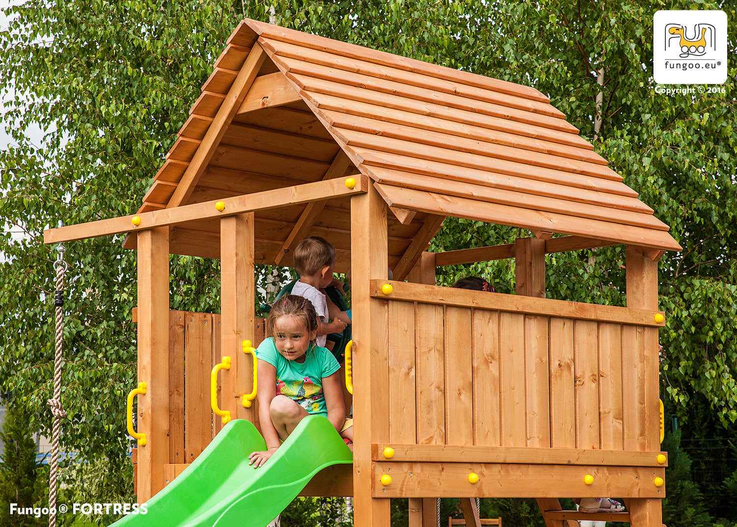 Fungoo 03525 MAXI Joyfull castle детска площадка