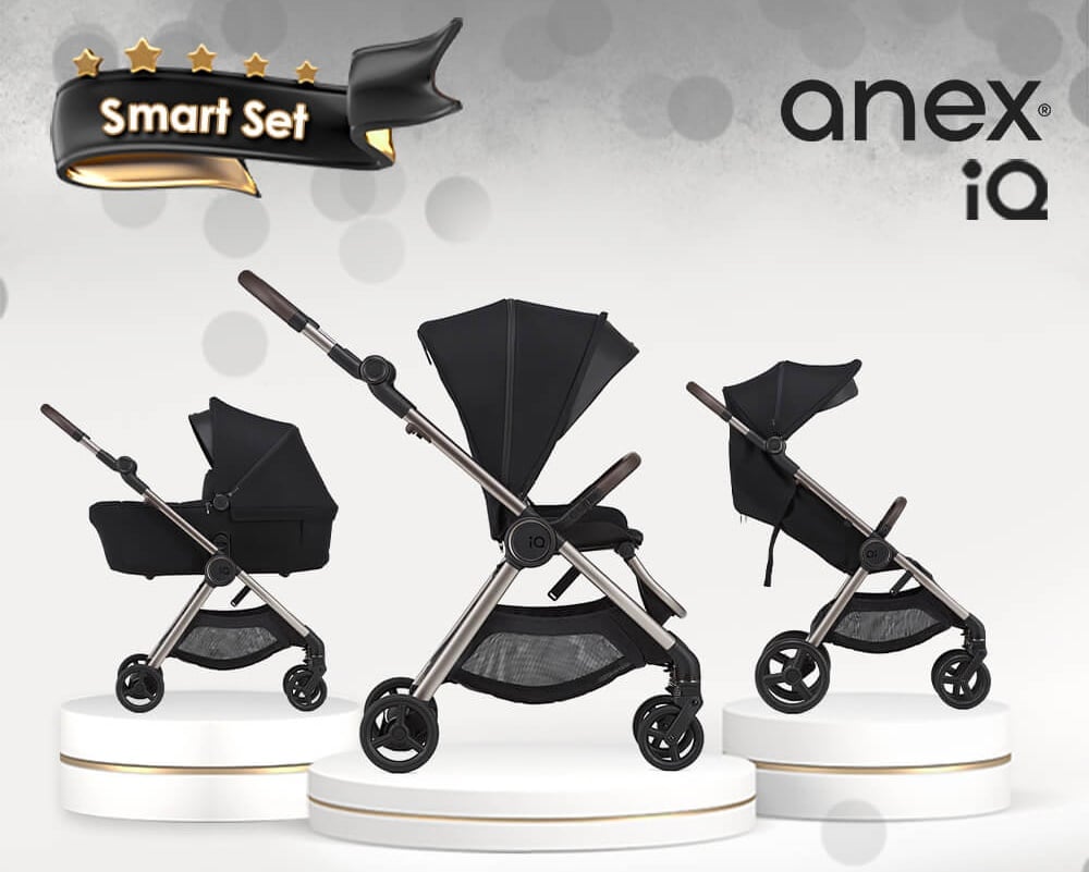 Anex-бебешка количка IQ Premium new  /all in one/ Smoky