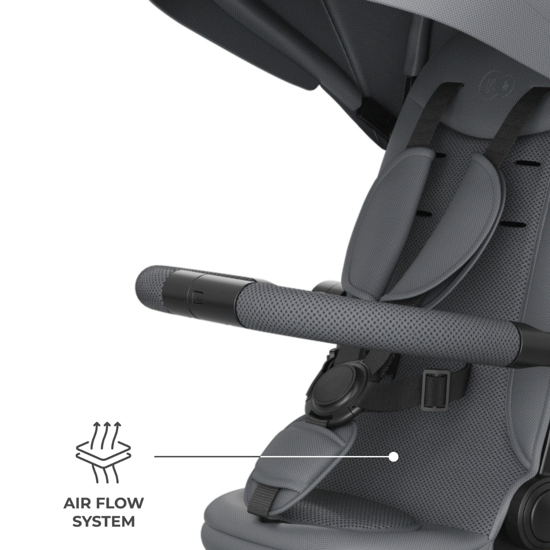 KinderKraft ASTON 2 PLUS триколка СИВА