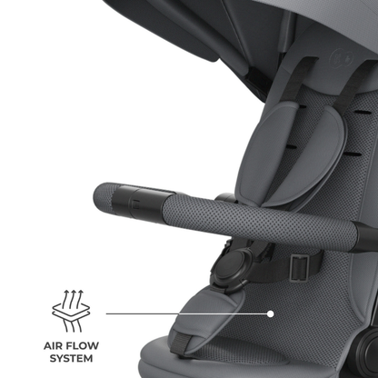 KinderKraft ASTON 2 PLUS триколка СИВА