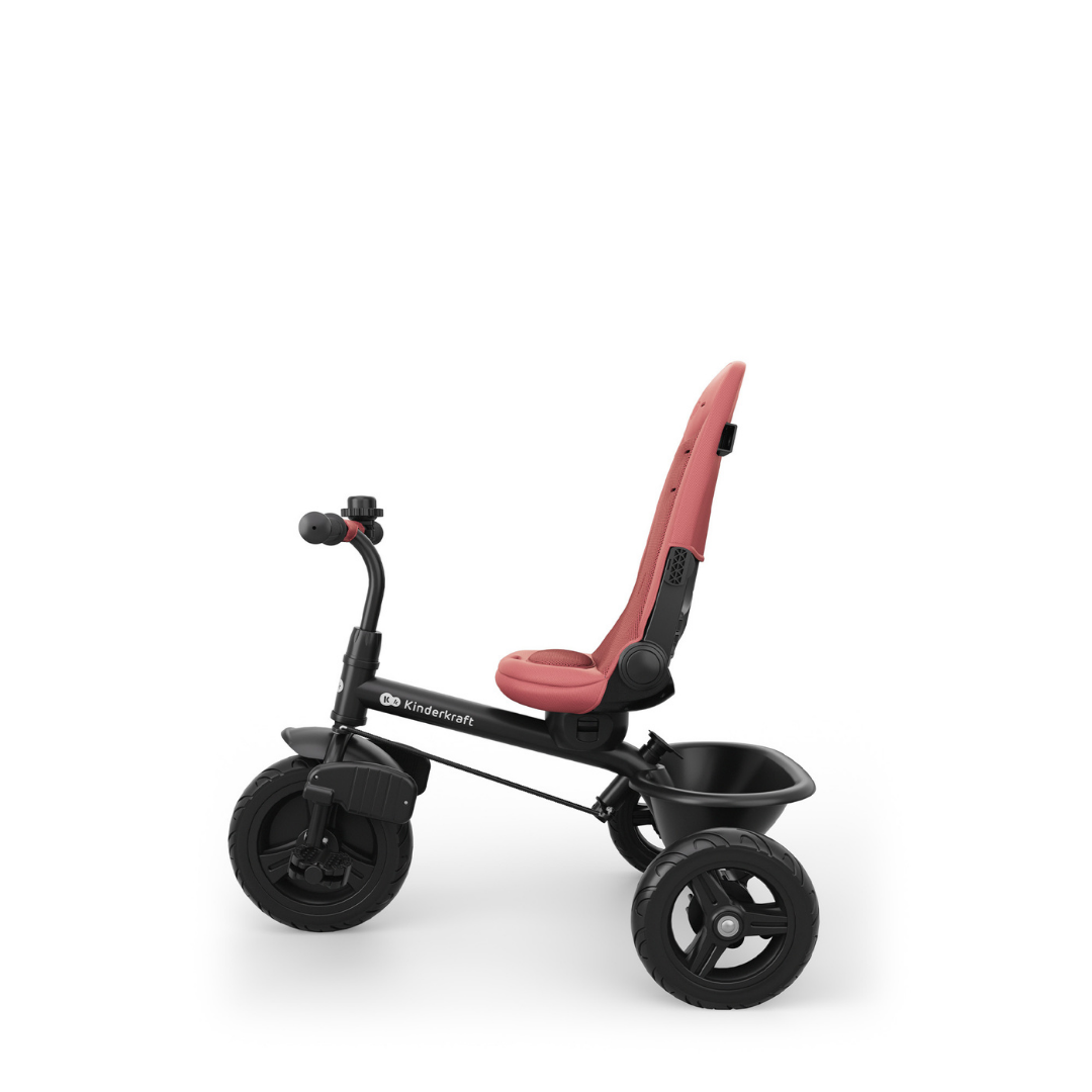 KinderKraft ASTON 2 PLUS триколка РОЗОВА
