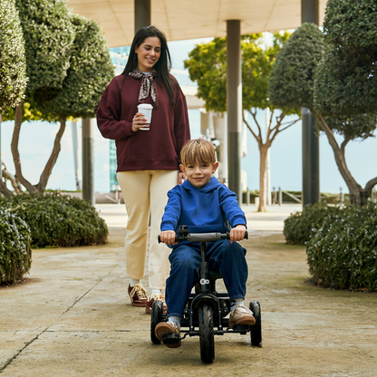 KinderKraft ASTON 2 PLUS триколка СИВА