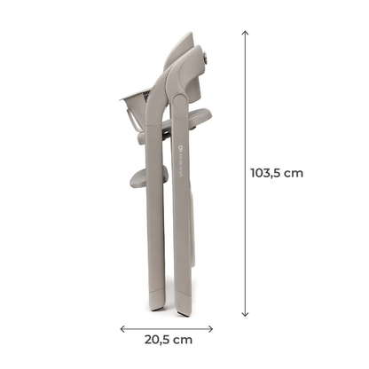 Kinderkraft TINO столче за хранене BEIGE