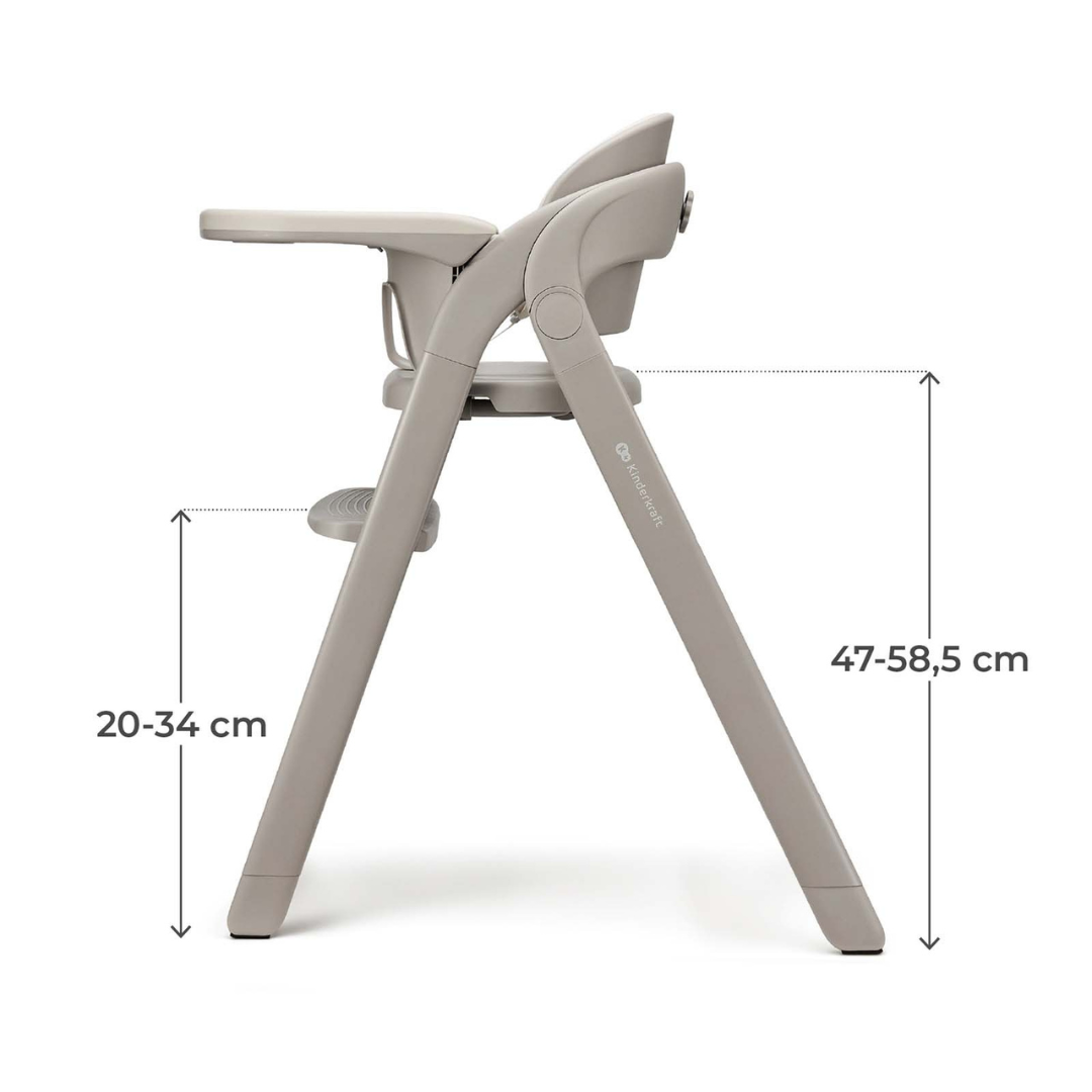 Kinderkraft TINO столче за хранене BEIGE