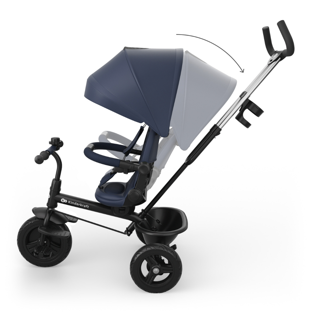 KinderKraft ASTON 2 PLUS триколка СИНЯ