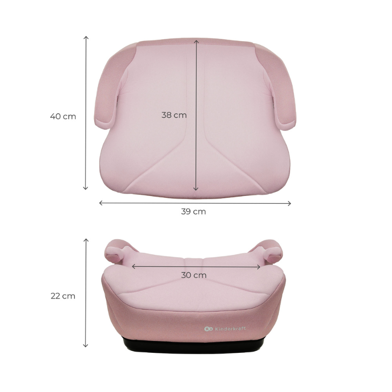 Kinderkraft I-BOOST 2 I-Size столче за кола Pink