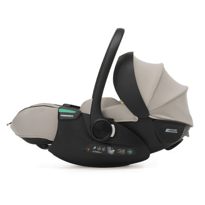 Комплект столче за кола Foppapedretti 3 в 1 Disk Grow i-Size + база Disk i-Size + столче Disk Infant i-Size Desert