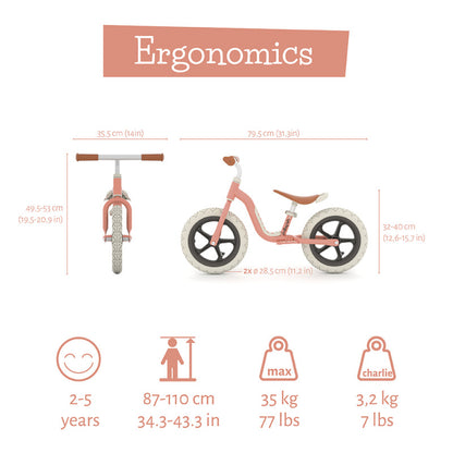 Chillafish Charlie LUX CPCH05SAL колело за баланс Salmon