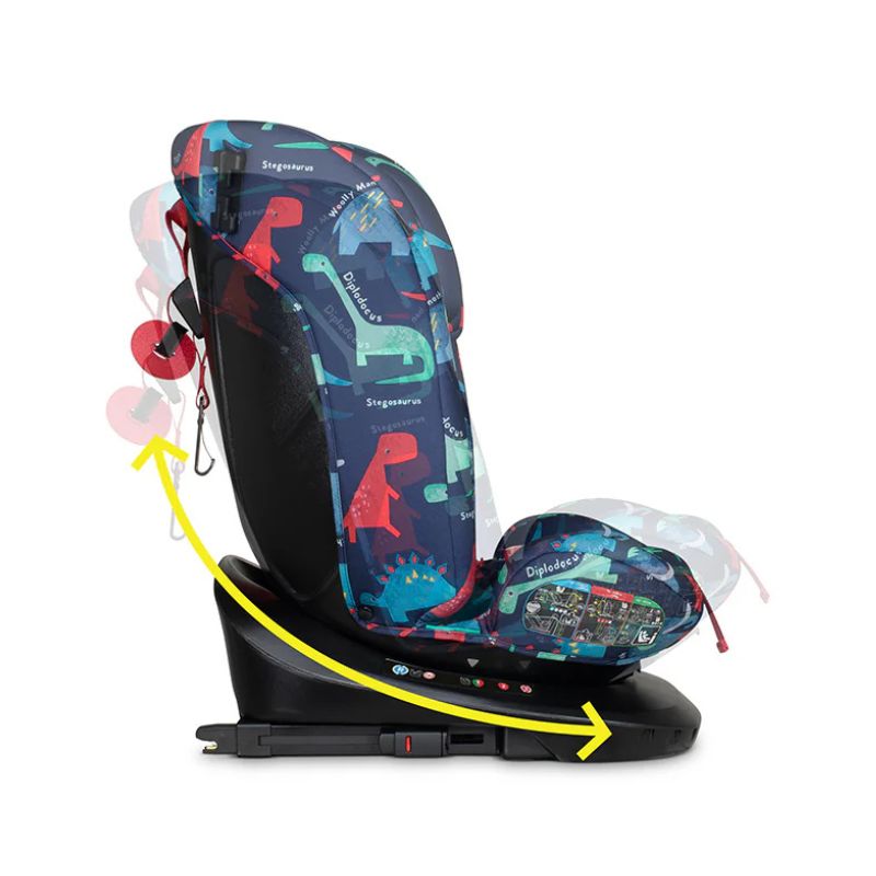 Cosatto CT5829 Get Set Gro I-Size 360 столче за кола D IS FOR DINO