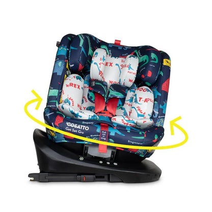 Cosatto CT5829 Get Set Gro I-Size 360 столче за кола D IS FOR DINO