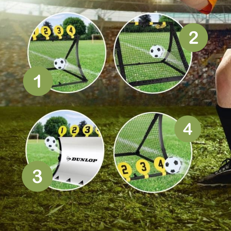 Dunlop тренировъчен комплект за футбол 4в1