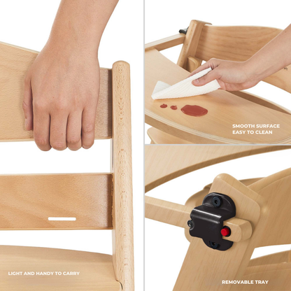 KinderKraft столче за хранене ENOCK BROWN