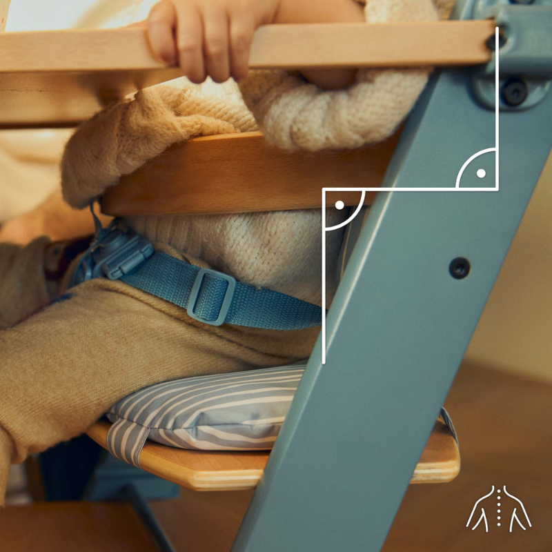 KinderKraft столче за хранене + възглавница ENOCK Nordic Breeze