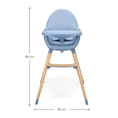 Kinderkraft FINI 2 столче за хранене NORDIC BREEZE