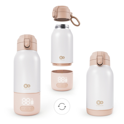 Kinderkraft GAJA термос за подгряване на мляко 2в1 BEIGE