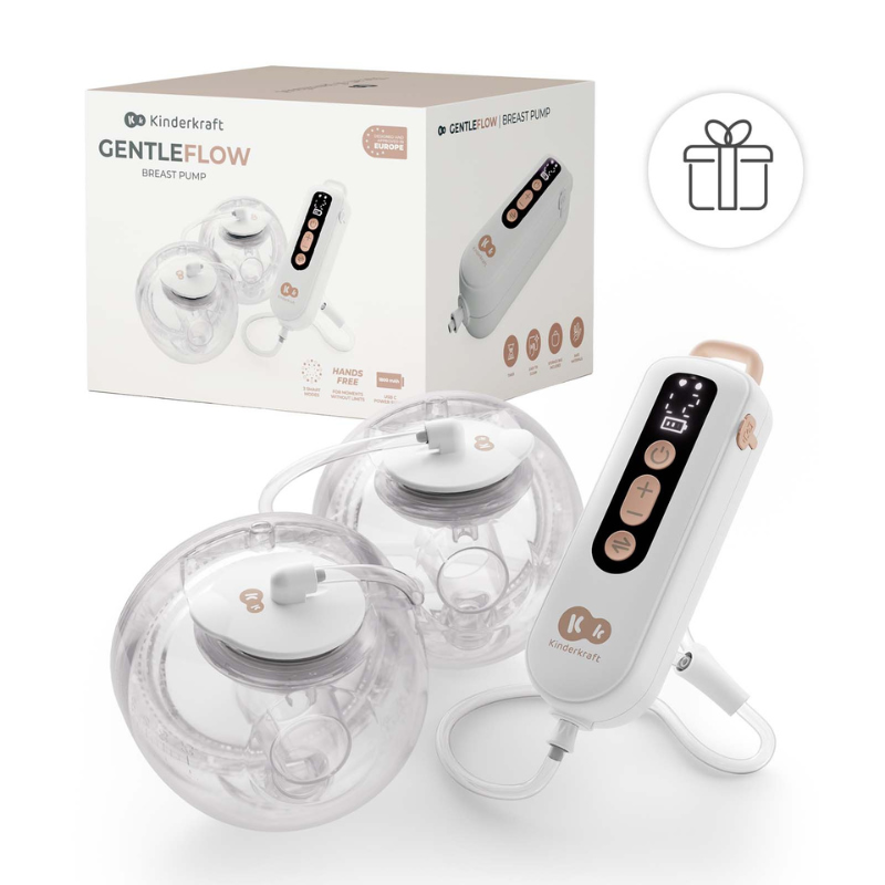 Kinderkraft GENTLEFLOW помпа за кърма GOLDEN
