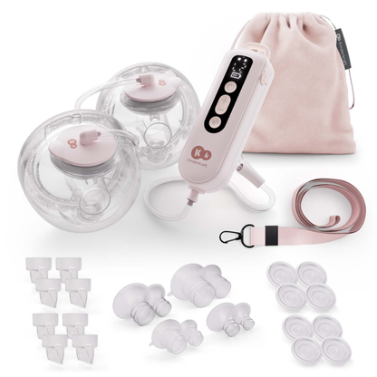 Kinderkraft GENTLEFLOW помпа за кърма PINK