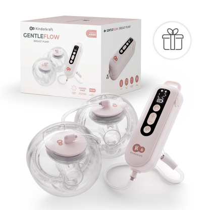 Kinderkraft GENTLEFLOW помпа за кърма PINK