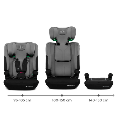 Kinderkraft I-COMFY i-Size столче за кола DARK GREY