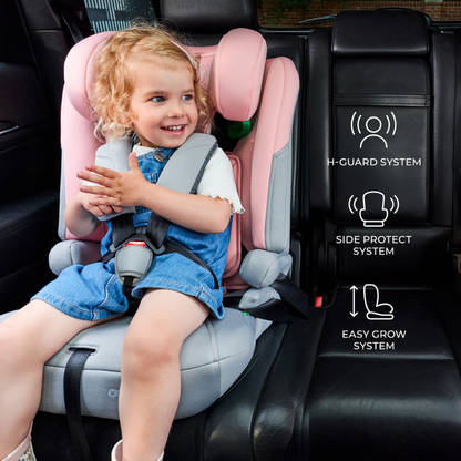 Kinderkraft I-COMFY i-Size столче за кола PINK