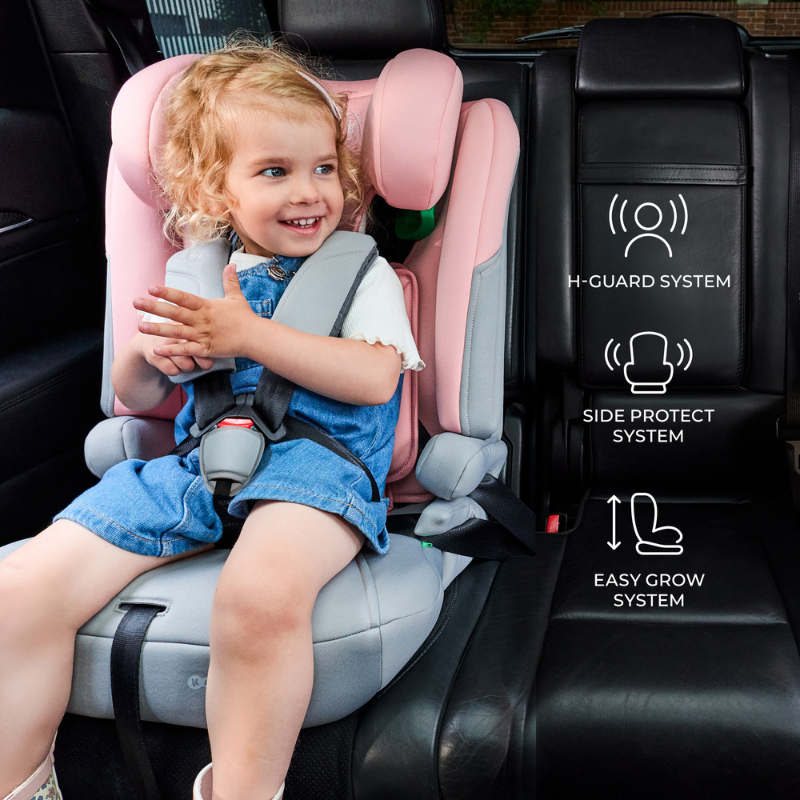 Kinderkraft I-COMFY i-Size столче за кола PINK
