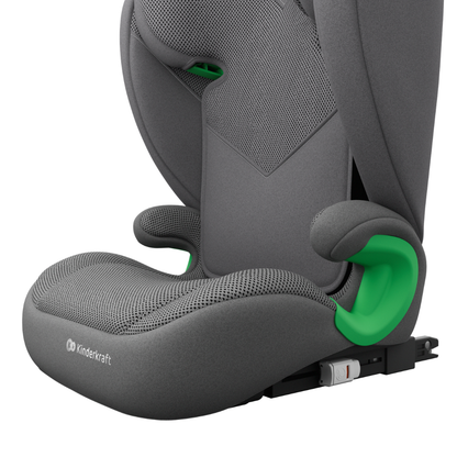 KinderKraft JUNIOR FIX 2 PLUS столче за кола GREY