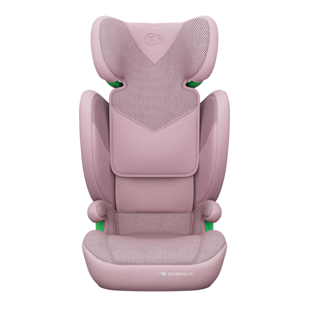KinderKraft JUNIOR FIX 2 PLUS столче за кола PINK