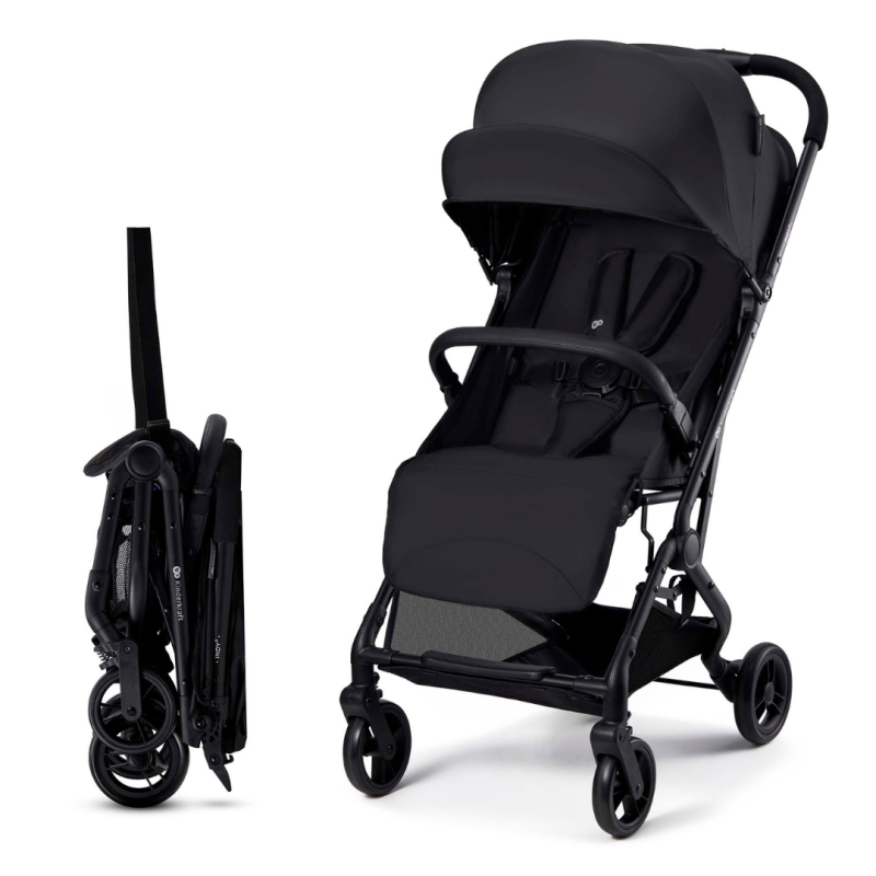 Kinderkraft INDY 3 бебешка количка COAL BLACK