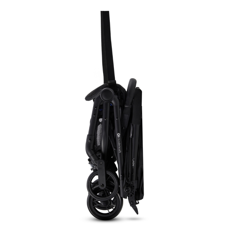 Kinderkraft INDY 3 бебешка количка COAL BLACK