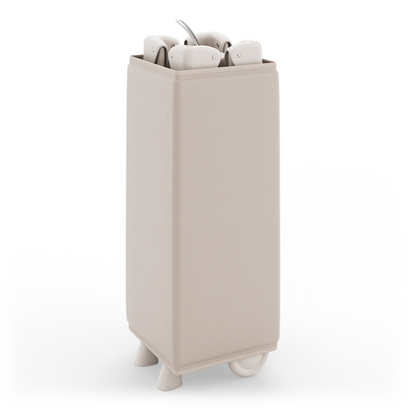Kinderkraft LEODY UP сгъваема бебешка кошара с аксесоари BEIGE