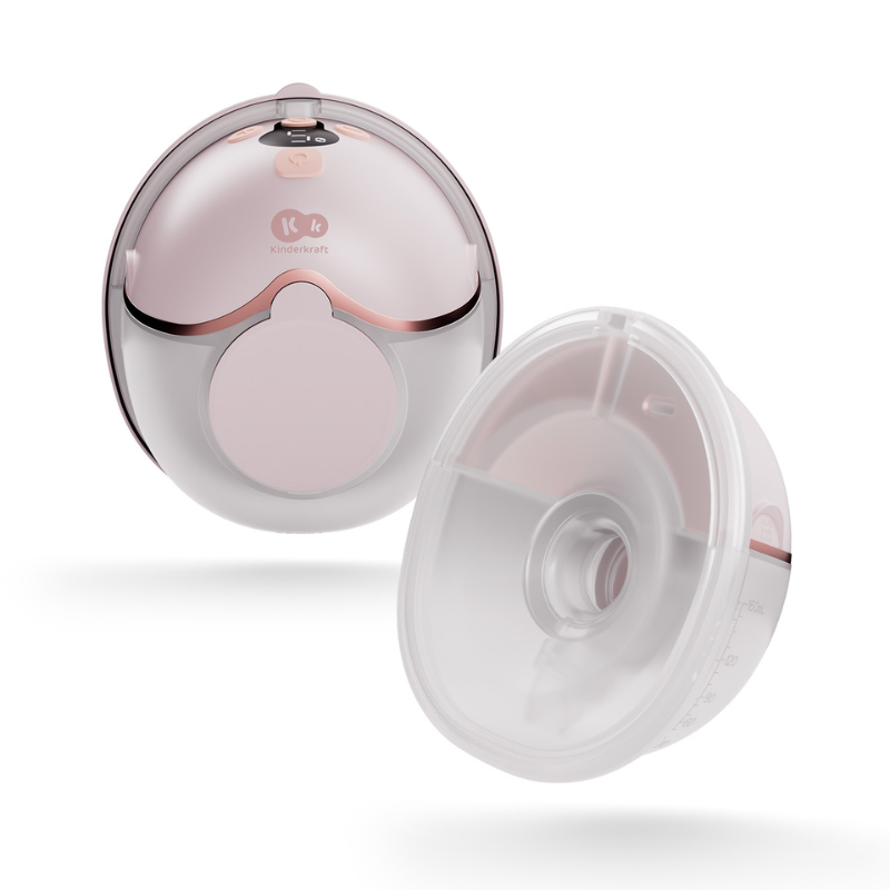 Kinderkraft MAMAFLOW помпа за кърма PINK