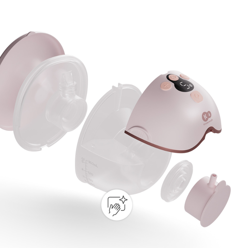 Kinderkraft MAMAFLOW помпа за кърма PINK