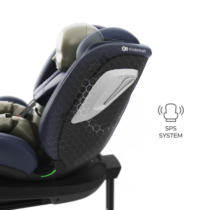 Kinderkraft I-Grow 2 PLUS столче за кола 40-150 cm NAVY