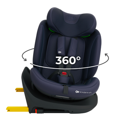 Kinderkraft I-Grow 2 PLUS столче за кола 40-150 cm BLACK