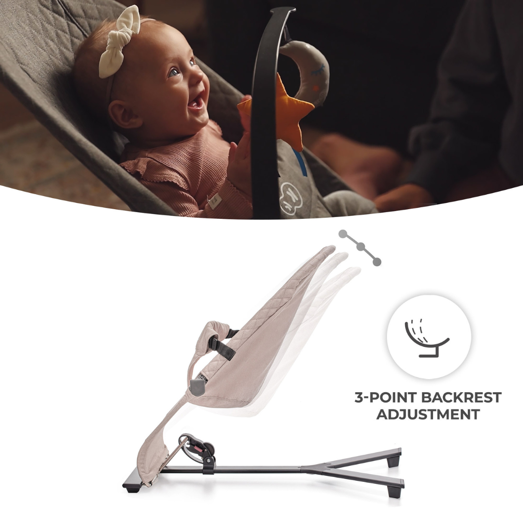 Kinderkraft MIMI шезлонг BEIGE