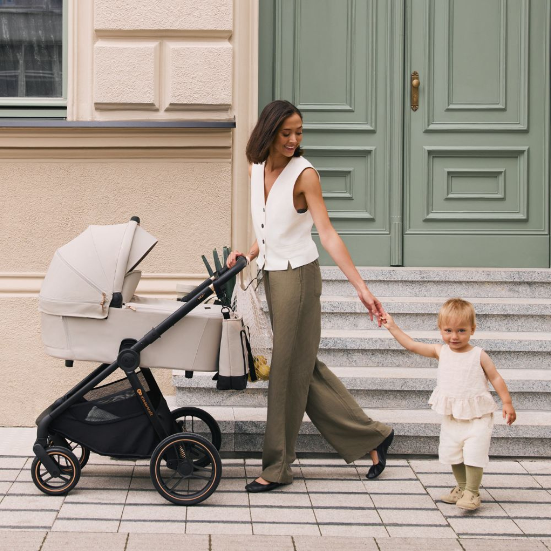 KinderKraft бебешка количка 2в1 NEA 2.0 BIZUU WHISPER DUNE